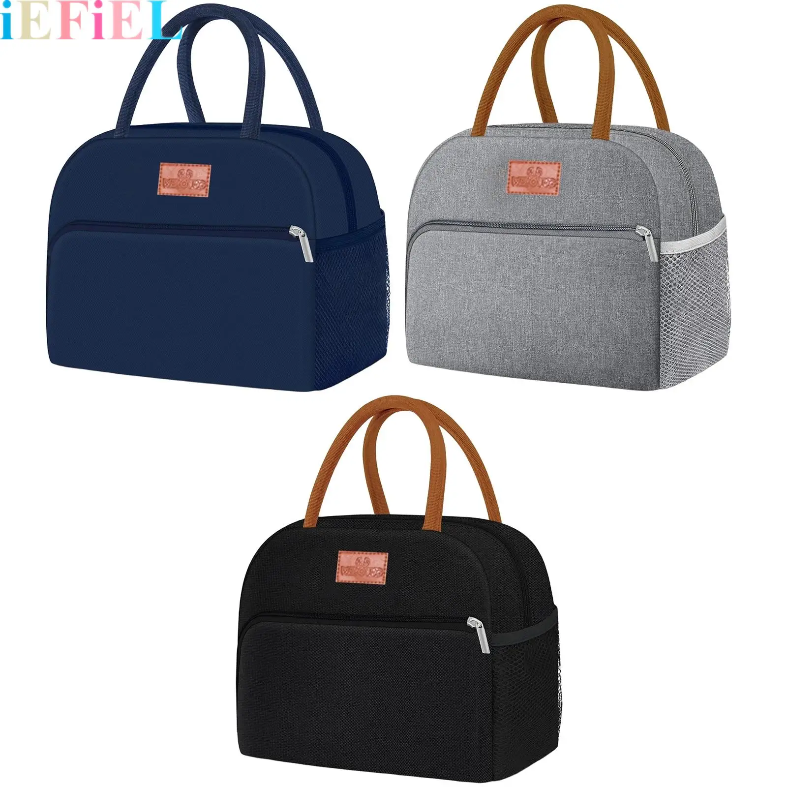 

1Pcs Lunch Bag Lunch Box Bag for Women Men Reusable Lunch Bags Large Capacity for Work Travel Picnic