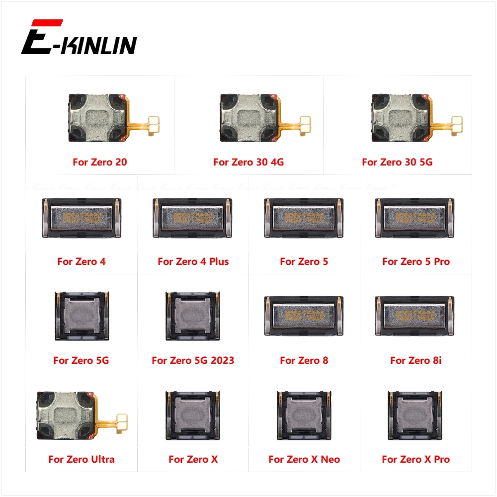 Front Top Earpiece Ear Sound Speaker Receiver Repair Parts For infinix Zero 20 30 4 Plus 5 Pro 8 8i Ultra X Neo view 2