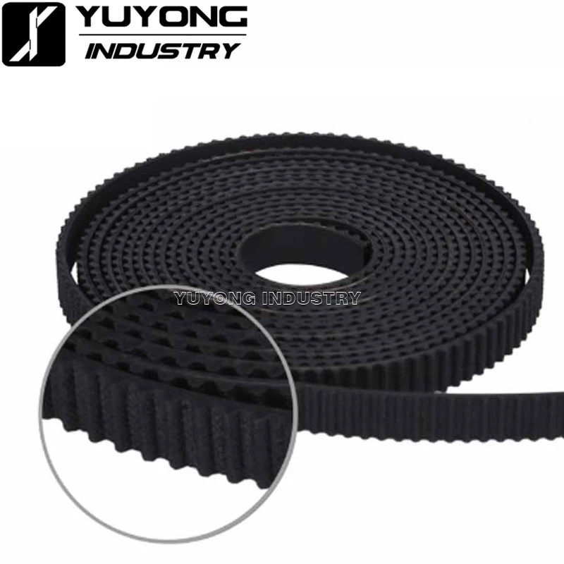 

2GT 3GT Open-Loop Rubber Timing Belt 6mm 10mm Width GT2 GT3 Timing Belt for 3D printer Timing Pulley Idler pulley wheel system