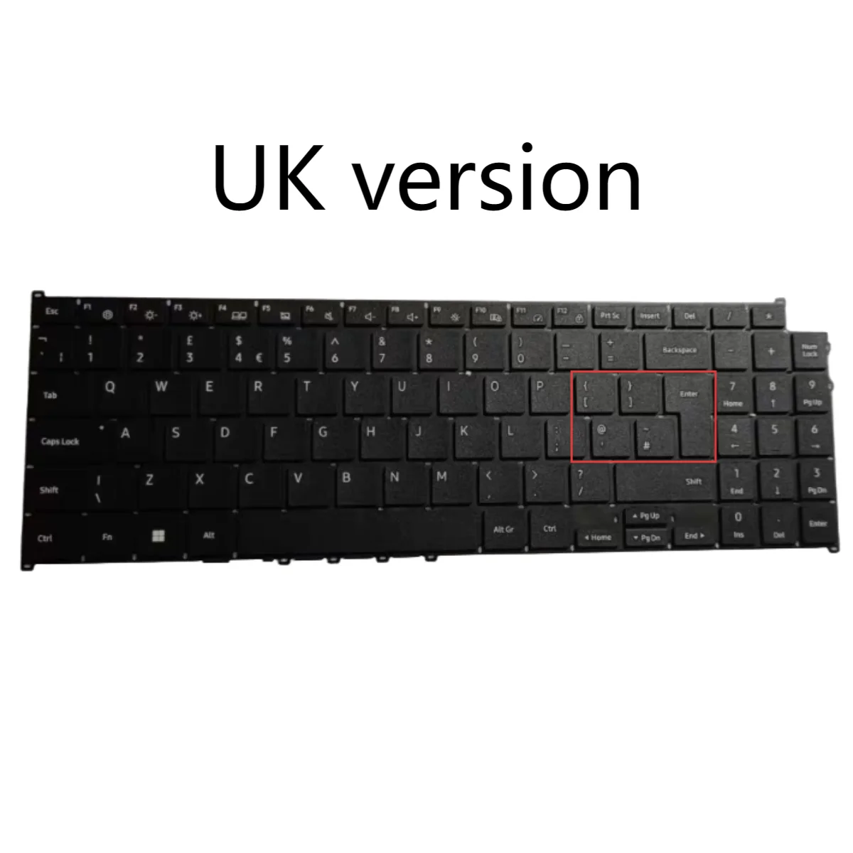 

NP550XED Великобритания/бразильская/латиновая клавиатура для Samsung Galaxy Book2 NP550XED NT550XED 550XED