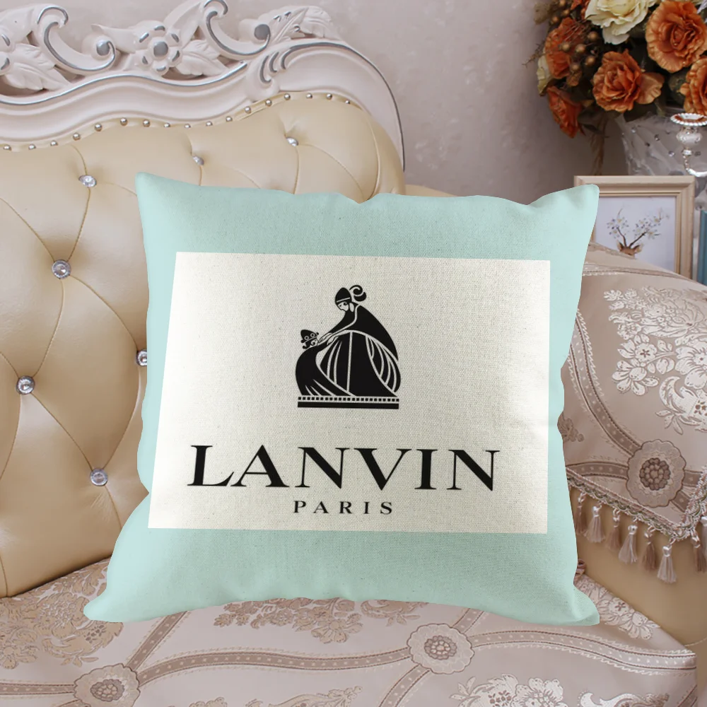 Sofa Luxury Cushion Cover Pillow Cover Pillowcase Decorative Pillows L-lanvin-n Pillowcases for Pillows 45x45 Cushions Covers