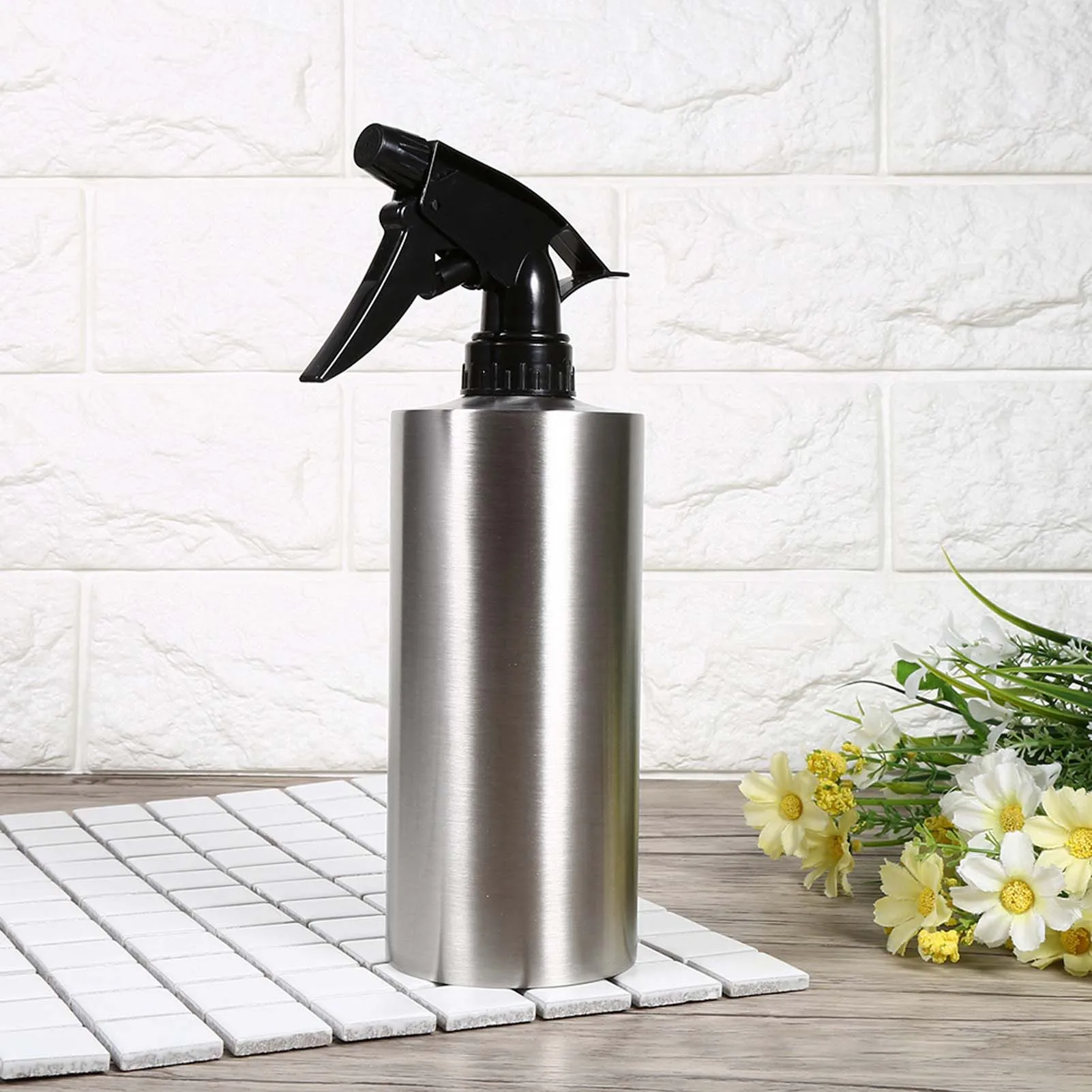 

304 Stainless Steel Multi functional Pump Pressure Watering Pot Private Flower Water Cans 550ml Watering,Cans§Watering,Bottle