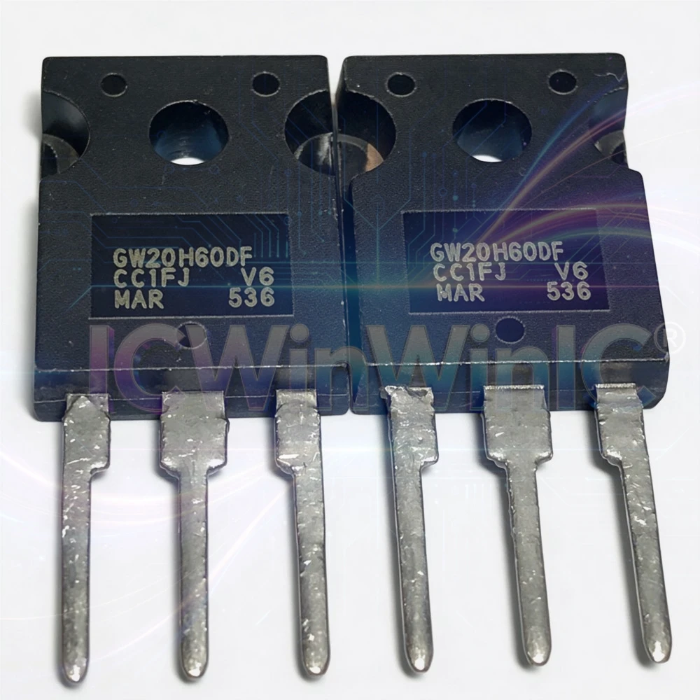 5PCS GW20H60DF STGW20H60DF 600V 20A RJH60F6 K2586 2SK2586 60V60A G60T60AK3SD 60A600V OST75N65HM MM15G3T120B