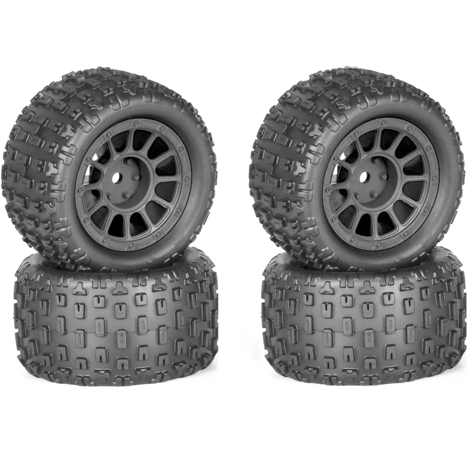 

Радиоуправляемые шины 1/18 для ARRMA 1/18 TYPHON GROM & GRANITE — прочные, с высоким сцеплением, многоцветные варианты