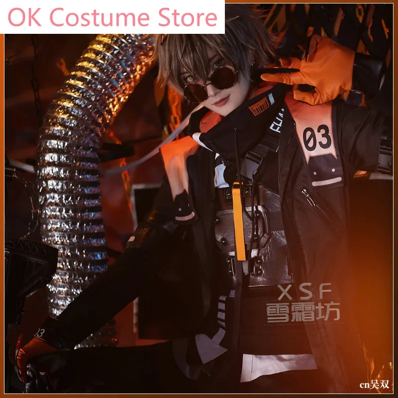 Anime! Vtuber NIJISANJI Nocytx Alban Knox Game Suit Gorgeous Handsome Uniform Cosplay Costume Halloween Party Outfit