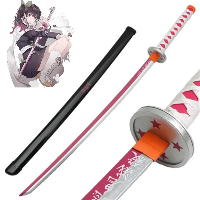 

Demon Slayer 41inch Cosplay Kanawo Bamboo Assembled Sword Anime Kimetsu no Yaiba Kanroji Mitsuri 104cm Weapon Katana Model