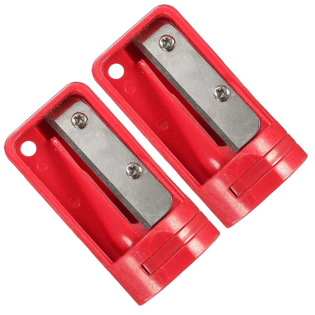 

2Pcs Portable Pencil Sharpener Manual Compact Lightweight Easy Carry Suitable for Kids Adults School Office Pencil Sharpener