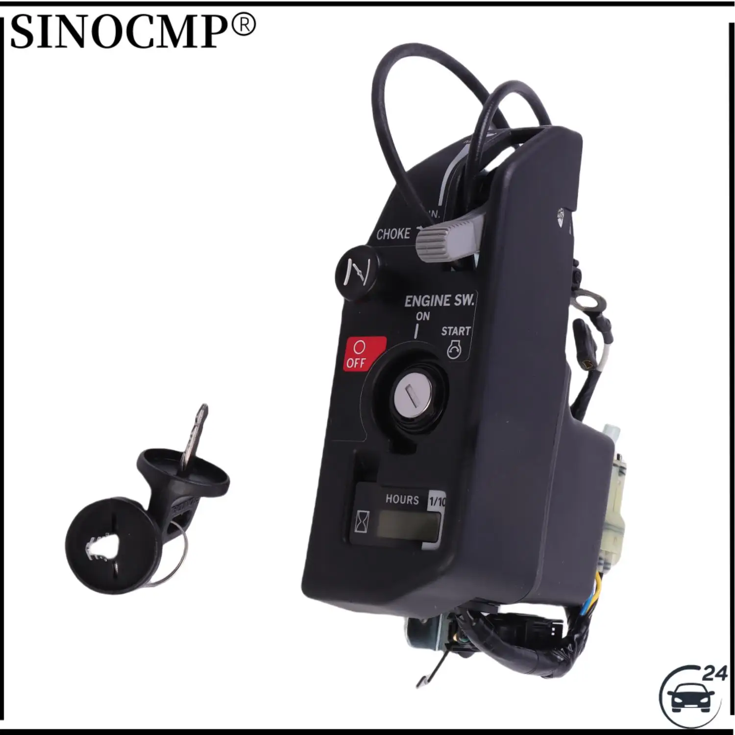 

GX630 GX690 10 кВт ключ зажигания блок управления в сборе для Honda двухцилиндровый бензиновый генератор электрический дверной замок управление