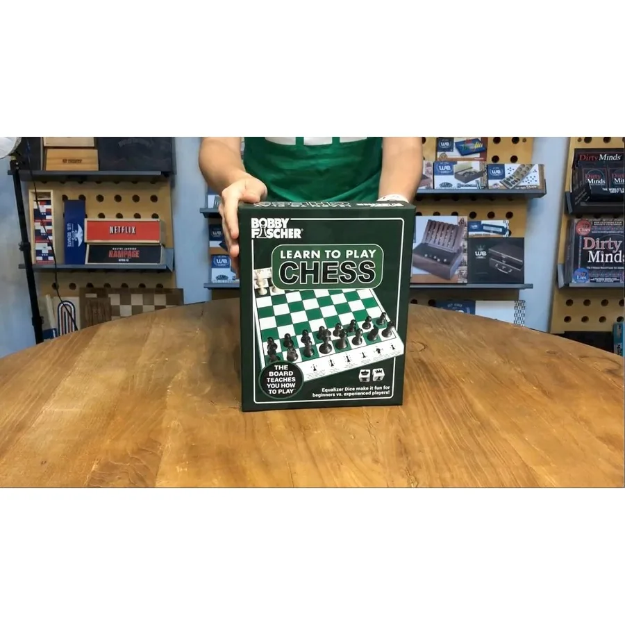 Nauka Gry w Szachy Gra Planszowa dla Początkujących i Zabawka Edukacyjna STEM z 6 Elementami o Klasycznym Designie Idealna dla Rodziny