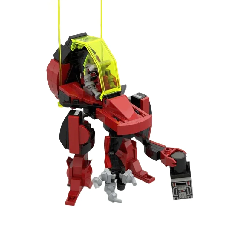 199 個 MOC パワーリフター S メカスペース M トロンモデルビルディングブロックおもちゃ建築クリスマスギフト創造的な教育アイデアレンガ