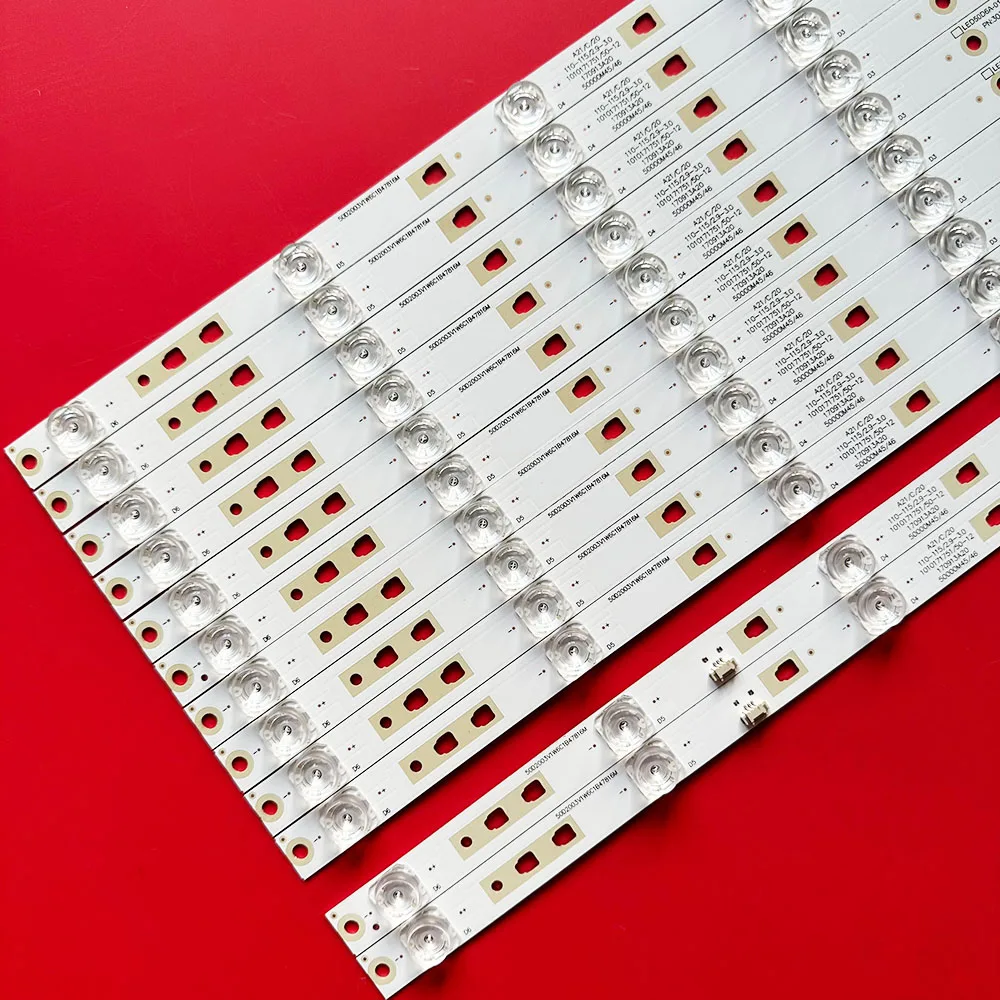 شريط إضاءة خلفية ليد 50 بوصة تلفزيون ، 6 مصابيح ، (أ) ، من من من من من من من نوع LE50A7100A ، LS50AL88A72 ، 1 2TV #6