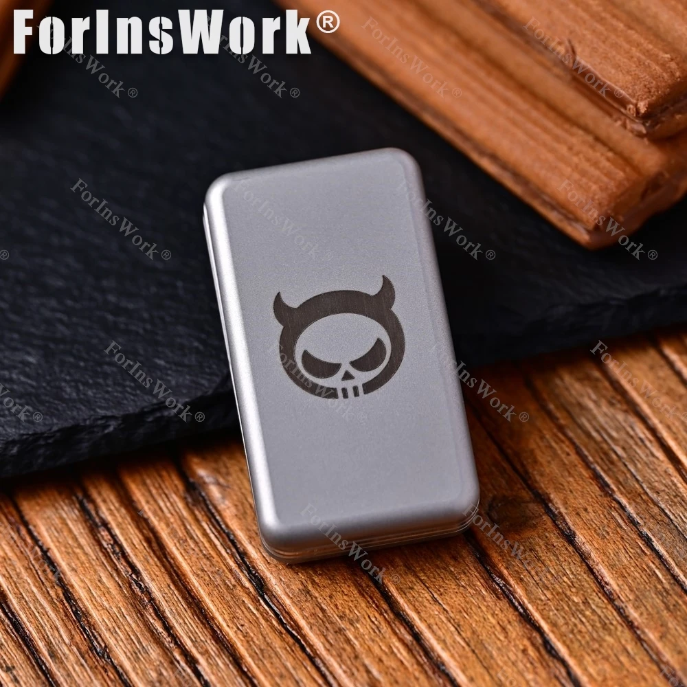 MCZHI EDC 매직 레일 기계식 마그네틱 푸시 슬라이더 감압 금속 장난감 안티 스트레스 장난감 슬라이드 Fidget 장난감