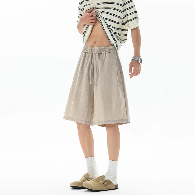 2026 Summer New Style Men's Cool-Fitting Five-Piece Shorts - Fashionable, Casual and Versatile Shorts