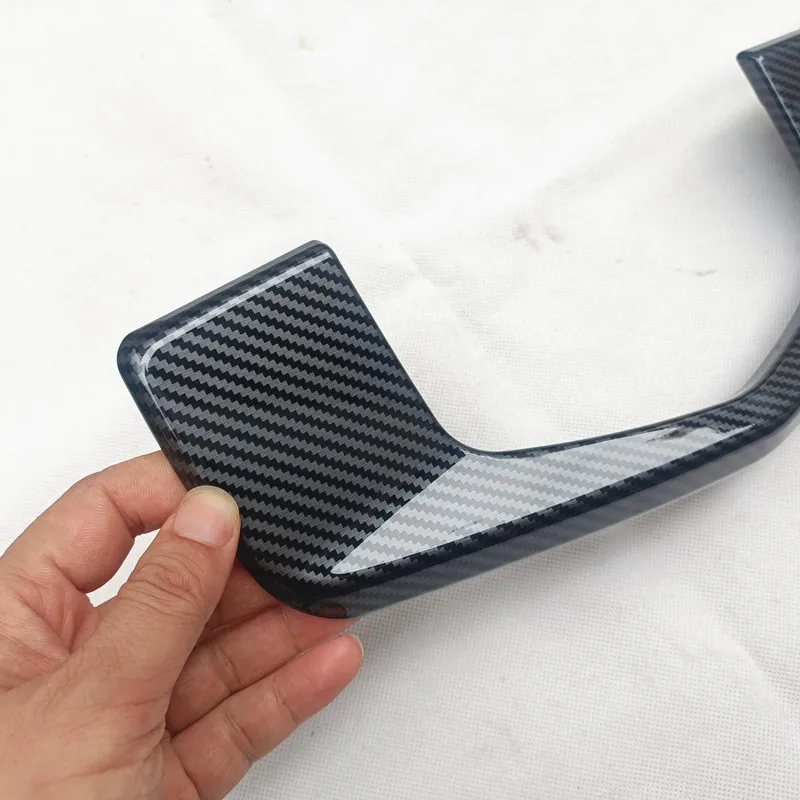 For VinFast VF 3 VF3 2024 2025 Interior Car Accessories Steering Wheel Cover Trim ABS Imitation Carbon Fiber