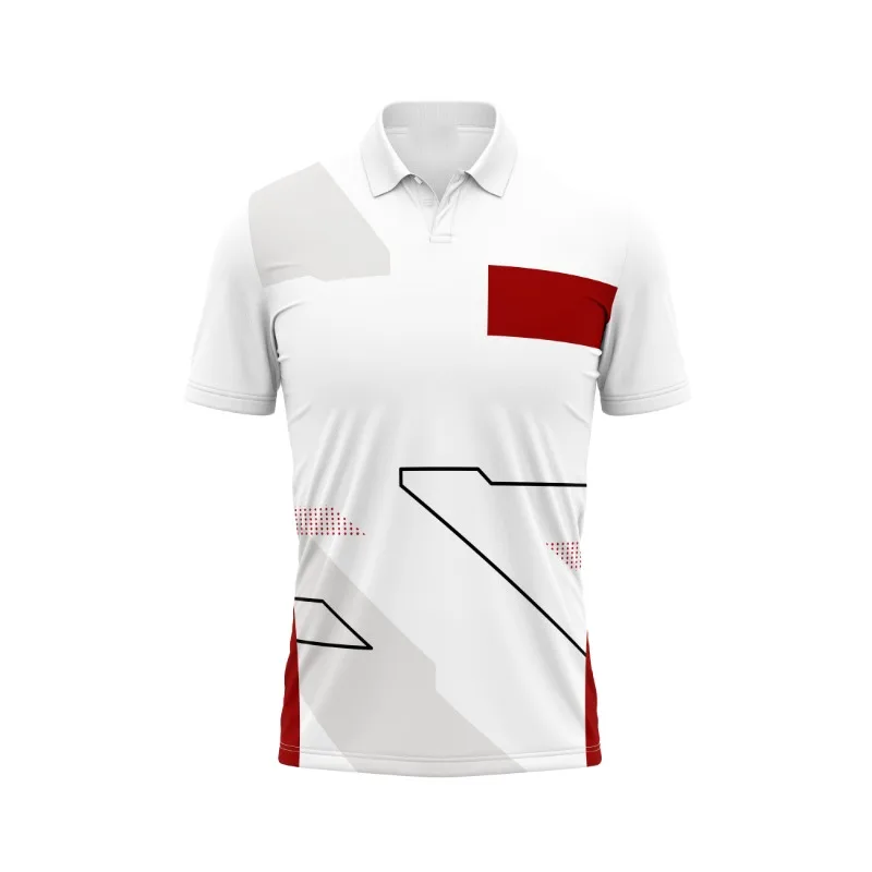 

Summer Men's Motorcycle Riding 3D Printed Quick Drying T-shirt, Short Sleeved Sports Shirt, Fashionable Football Polo Shirt