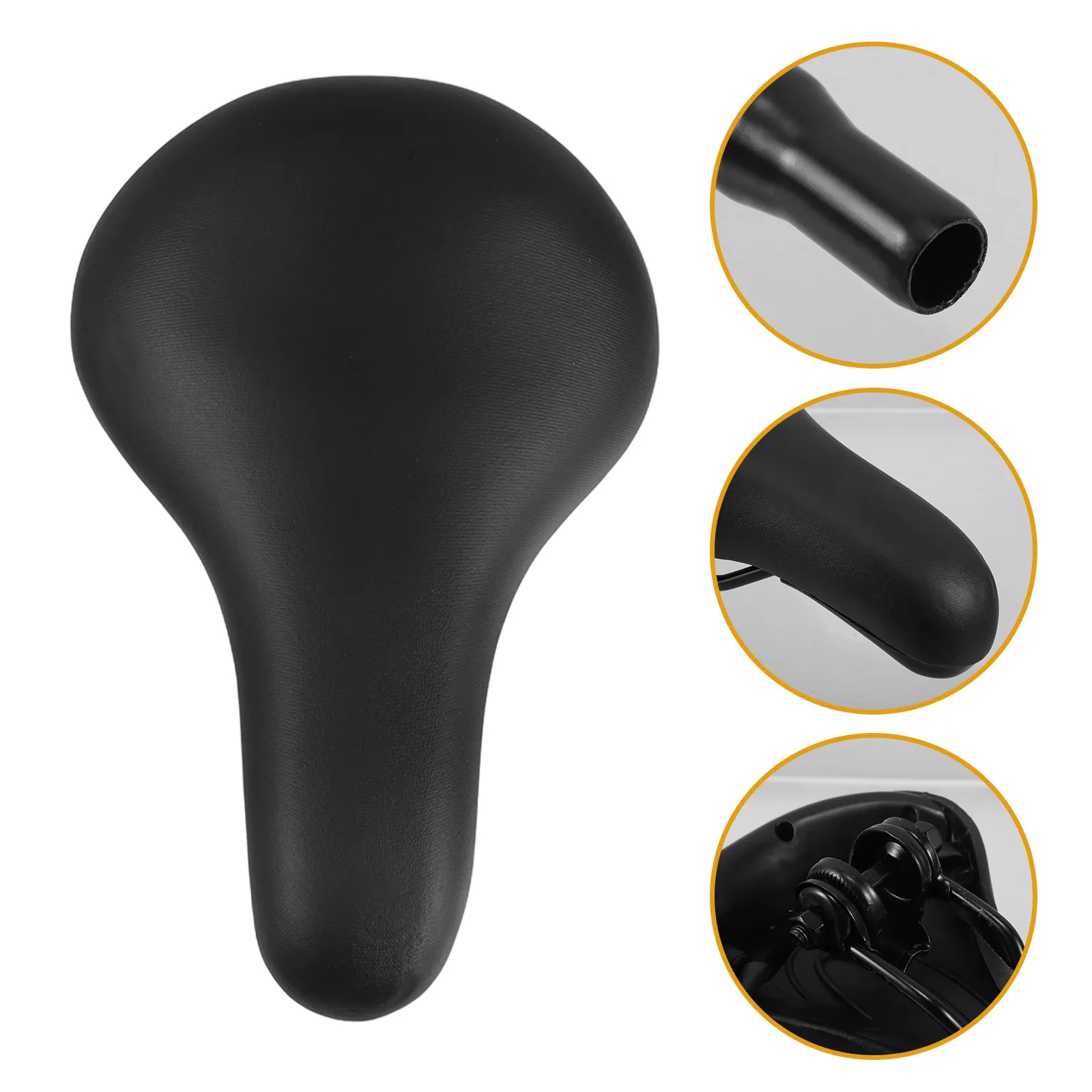 

Детская подушка для велосипедного сиденья с инструментами для крепления на подседельный штырь, мягкое сиденье для детского велосипеда, самоката, беговела, сменная широкая велоподушка