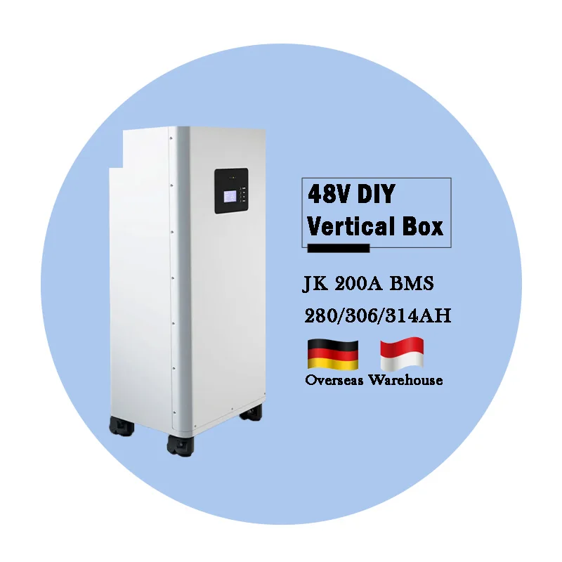 

EU Stock 15kwh Solar Lithium Battery Lifepo4 Diy Battery Box Jk Bms Design 48v 51.2v 280ah Lifepo4 Battery Case Box Diy Kit