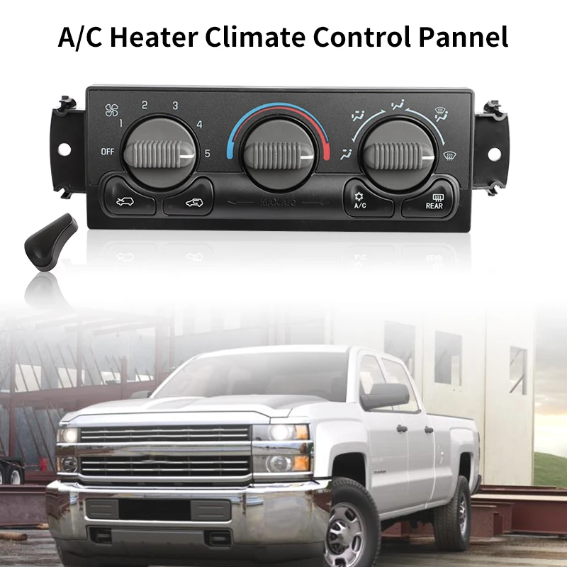 599-218 16221605 A/C Heater Climate Control Module For Chevrolet Chevy GMC Sierra 1500 2500 3500 For Silverado 1500 2500 3500