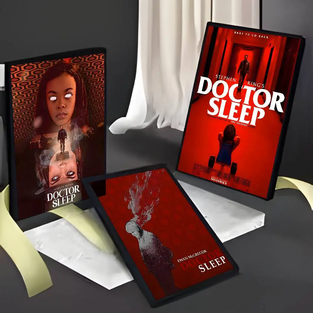 ملصق فني للنوم على شكل دكتور من فيلم إثارة مع مطبوعات لتزيين غرفة النوم وغرفة المعيشة