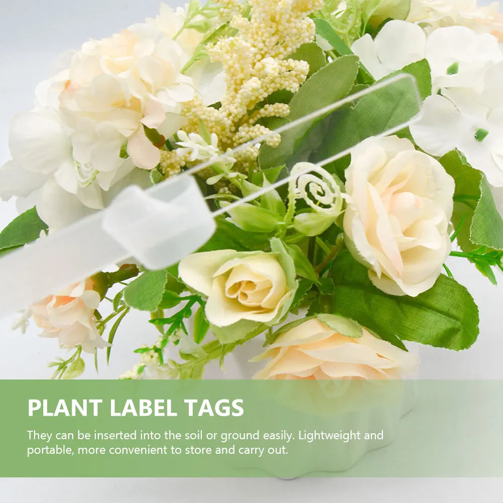 

12pcs Acrylic Plant Labels Markers Durable Lawn Stakes For Outdoor Garden Yard Vegetable Signs Plant Name Tags Garden Label