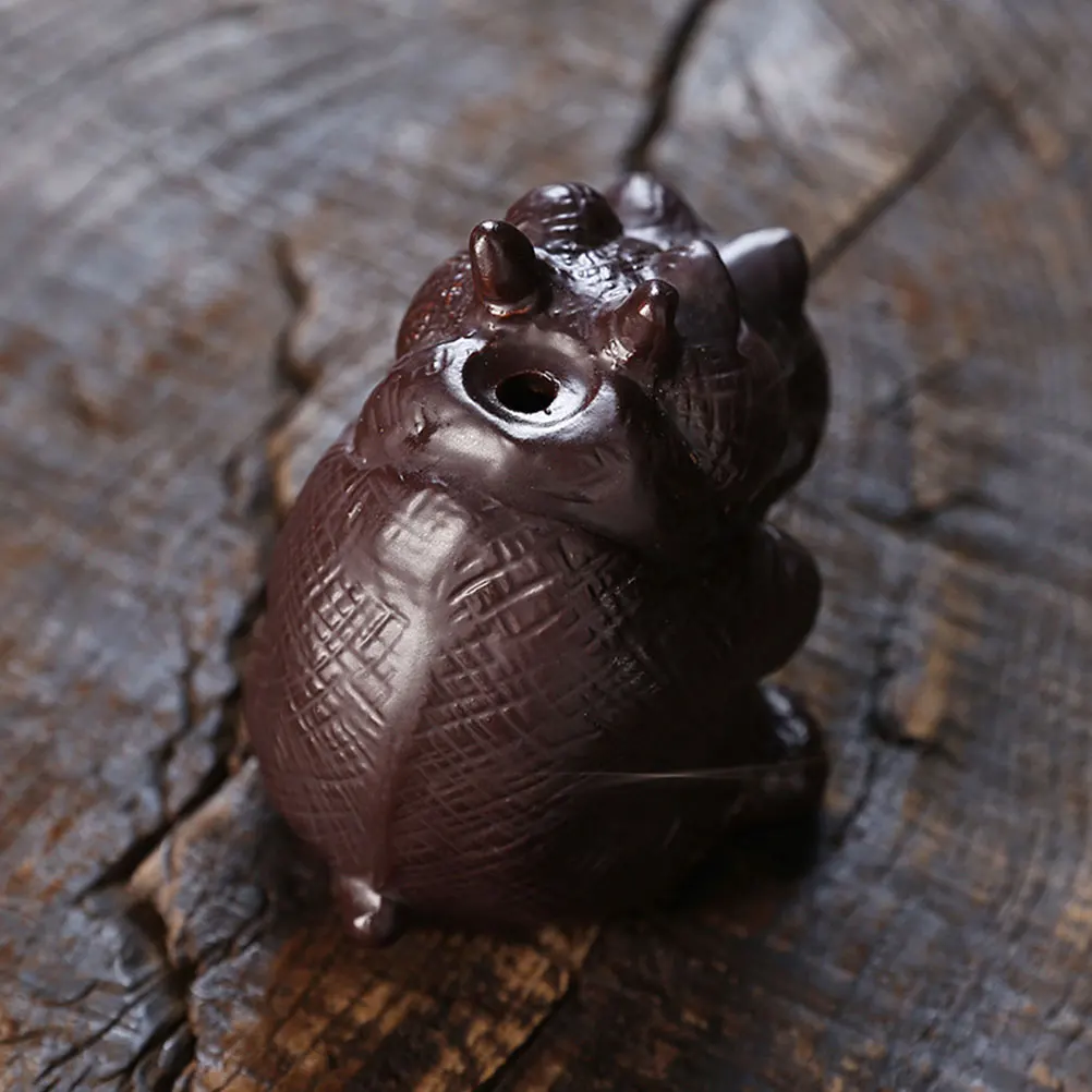 

Hippopotamus Waterfall Incense Holder Ceramic Backflow Censer Burner for Aromatherapy Decorative Desktop Incense Burning