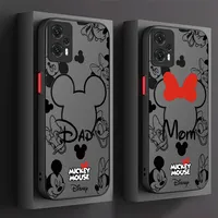 Disney Mickey Minnie Phone Case For Xiaomi Poco X6 X7 F6 F5 X5 X3 NFC F3 M6 Pro 4G Mi 13 12 11 Lite 5G 14 13T 12T 11T 14T Pro