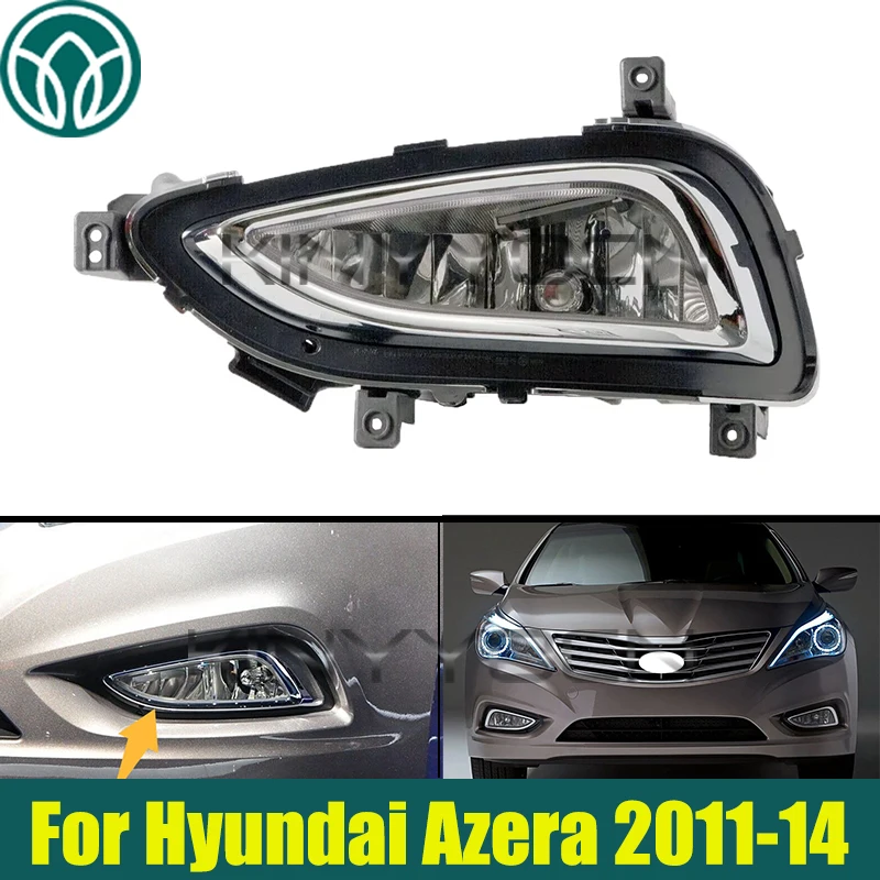 Front Bumper Fog Light Foglight for Hyundai Azera 2011 2012 2013 2014  Foglamp Fog Lamp Driving Lamp Running Light