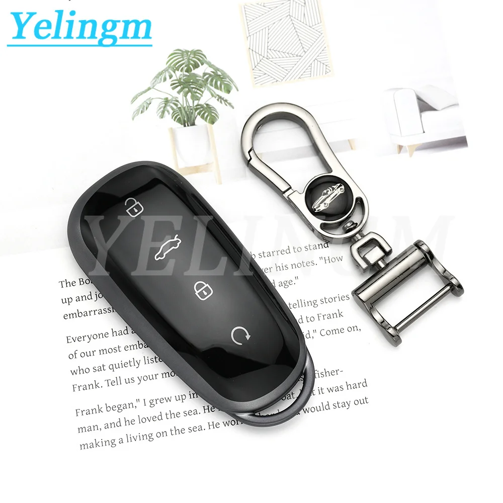 New TPU Car Key Case for Chery Omoda C7 7 Shs Phev Fashion Car Remote Key Cover Holder Protection Shell Fob Auto Accessories