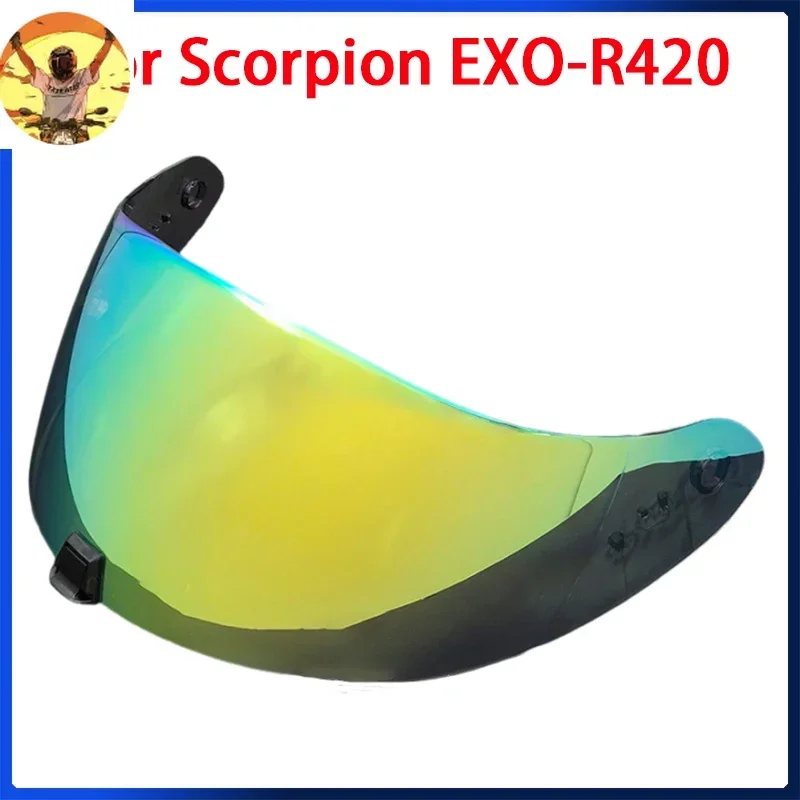 Motorcycle Helmet Full Visor Full Face For SCORPION EXO R420 UV Anti-scratch Wind Shield Glasses Visor Moto Accessories Exo-R420