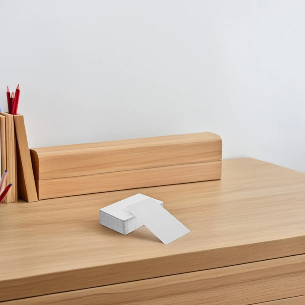 

200pcs Sublimation Blank Cards Aluminum Metal Business Card Blanks Diy Heat Transfer Printing Thick Name Cards For