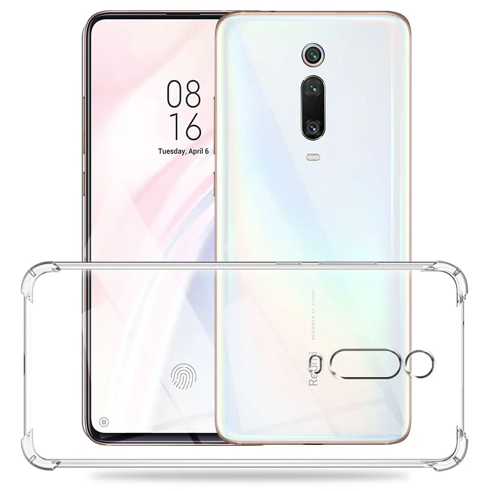 Shockproof Case For Xiaomi Mi 9T Soft Silicone Transparent Case For Xiaomi Mi 9T Pro Clear Cover Xiaomi Mi9T 9TPro Funda Coque