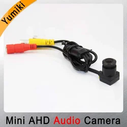 HD Metal Bullet 1080P SONY IMX323 AHD Mini Surveillance Camera CCTV H.264 1.8mm Lens 2MP Wired Security Camera with microphone