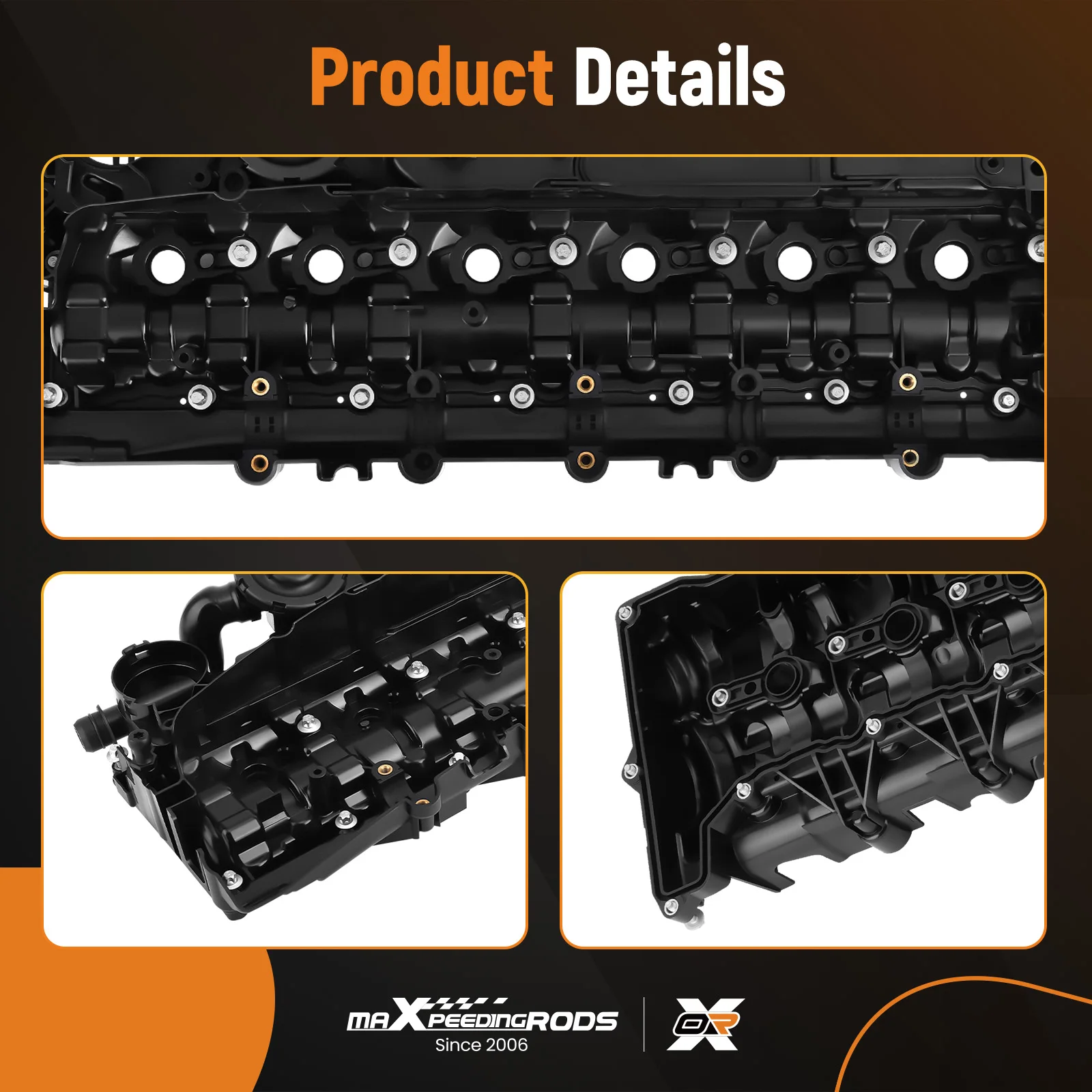 Ventildeckeldichtung für BMW Serie E90 E92 E93 F34 X3 X4 X5 E71 E72 11128578811 – Detail 8