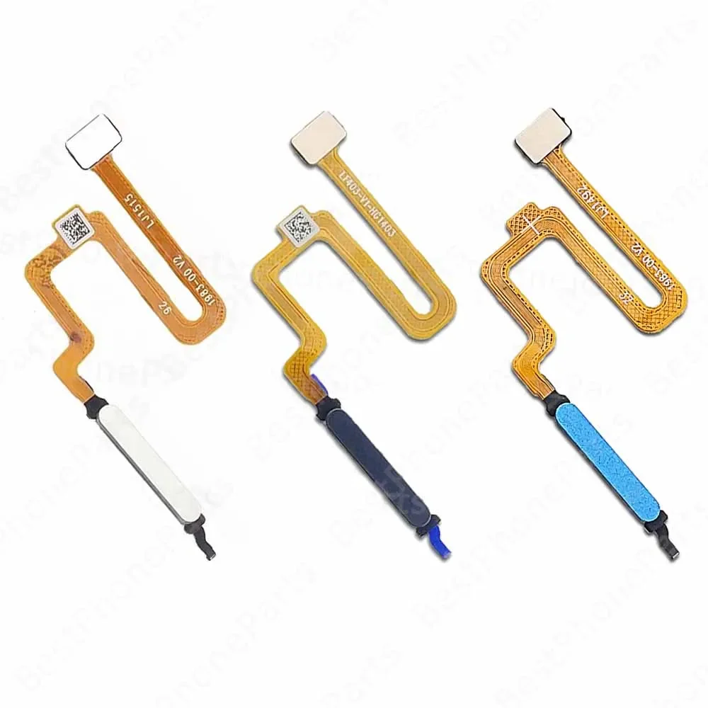 Fingerprint Sensor Flex Cable For Xiaomi Redmi Note 11 Pro Plus 4G 5G Finger Print Scanner Home Button New Spare Parts