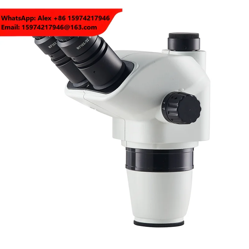 Dagong Microscope 6.7X-45X Stereo Zoom Microscope Trinocular For Soldering PCB Inspection