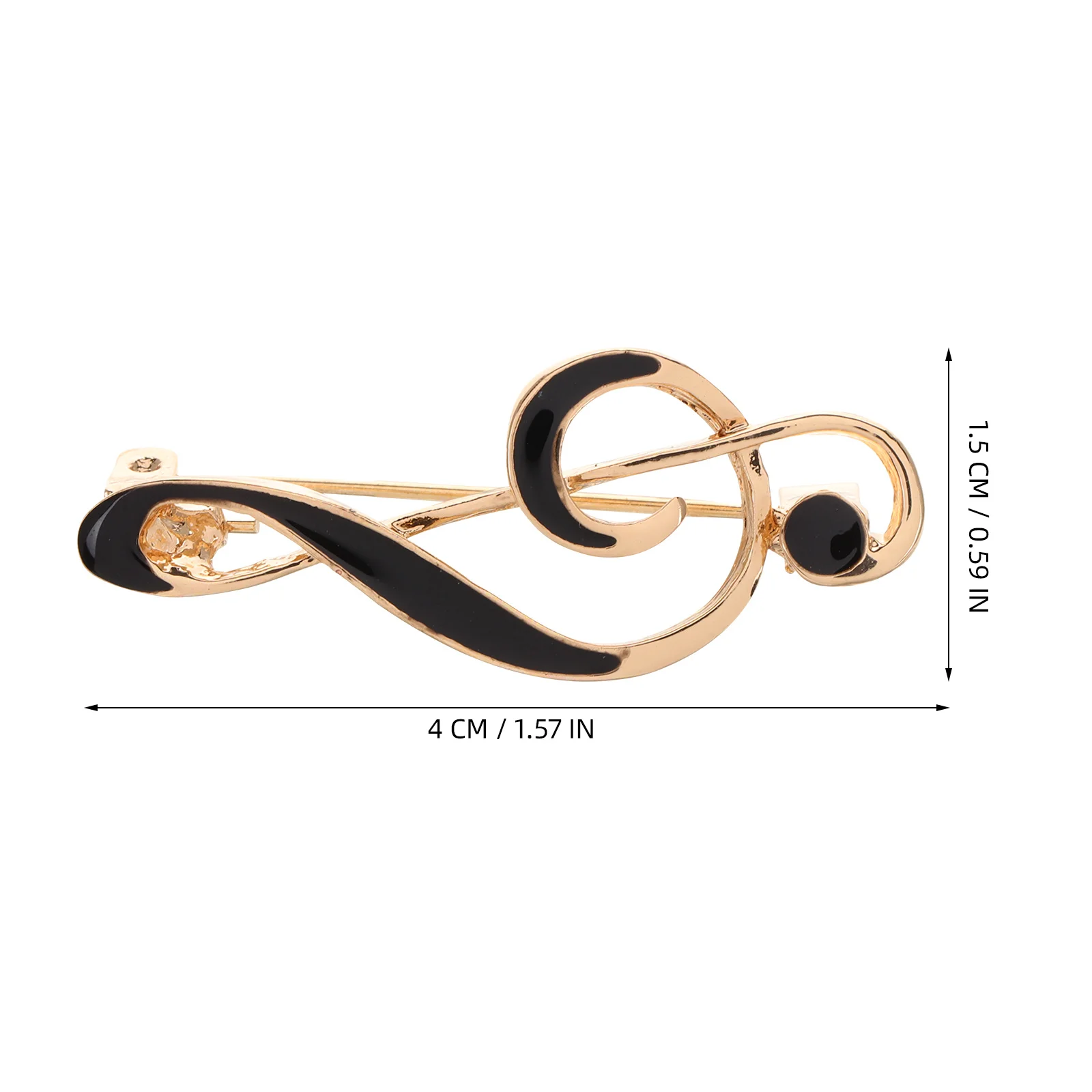 الموسيقى ملاحظة بروش سبائك الزنك أنيق المينا طلاء دبوس لبدلة قميص سترة حقيبة بروش الموسيقى دبابيس أداة #6