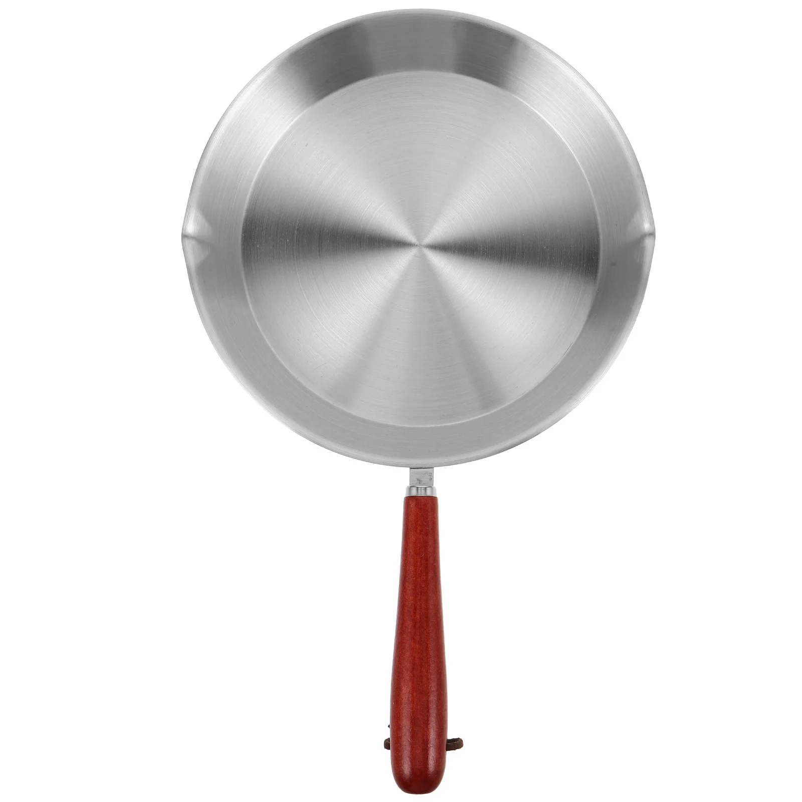 

Flat Bottom Nonstick Frying Pan Stainless Steel Grill Skillet for Eggs Pancakes Stainless Steel Omelet Pan Egg Frying Skillet