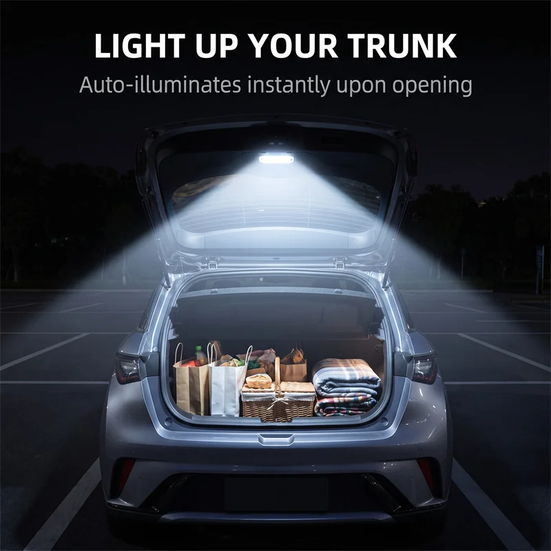 Auto-Innenraum-Zubehör, automatische Induktions-LED-Kofferraum-Heckklappen-Ambientebeleuchtung für BYD Dolphin 2022-2026 – Detail 2