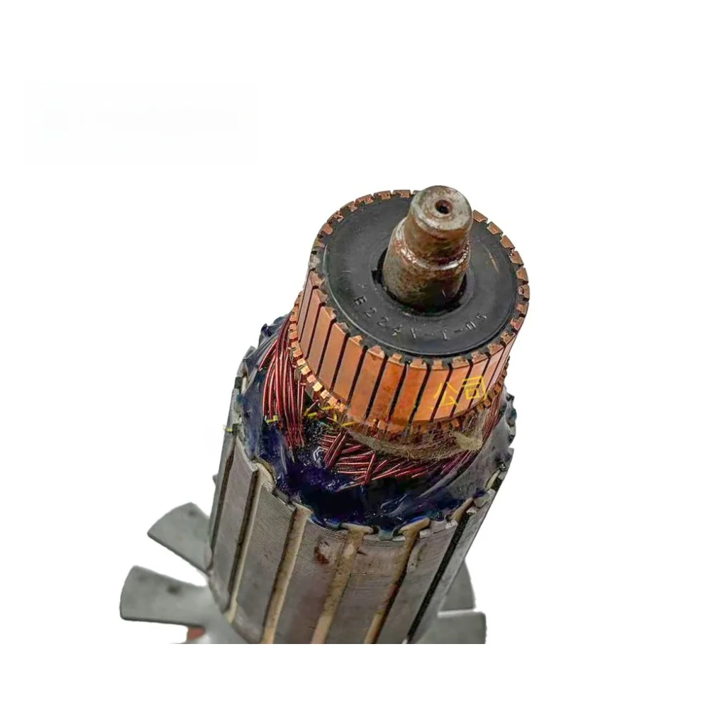 8 Tooth Copper Rotor for 240 Steel Machine and 355 Cutting Motor Supporting Reliable Function Operating Cycles