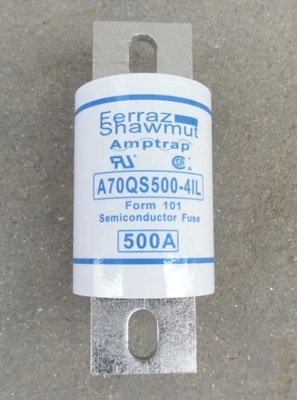 Fuses: A70QS500-4IL 500A 700V aR