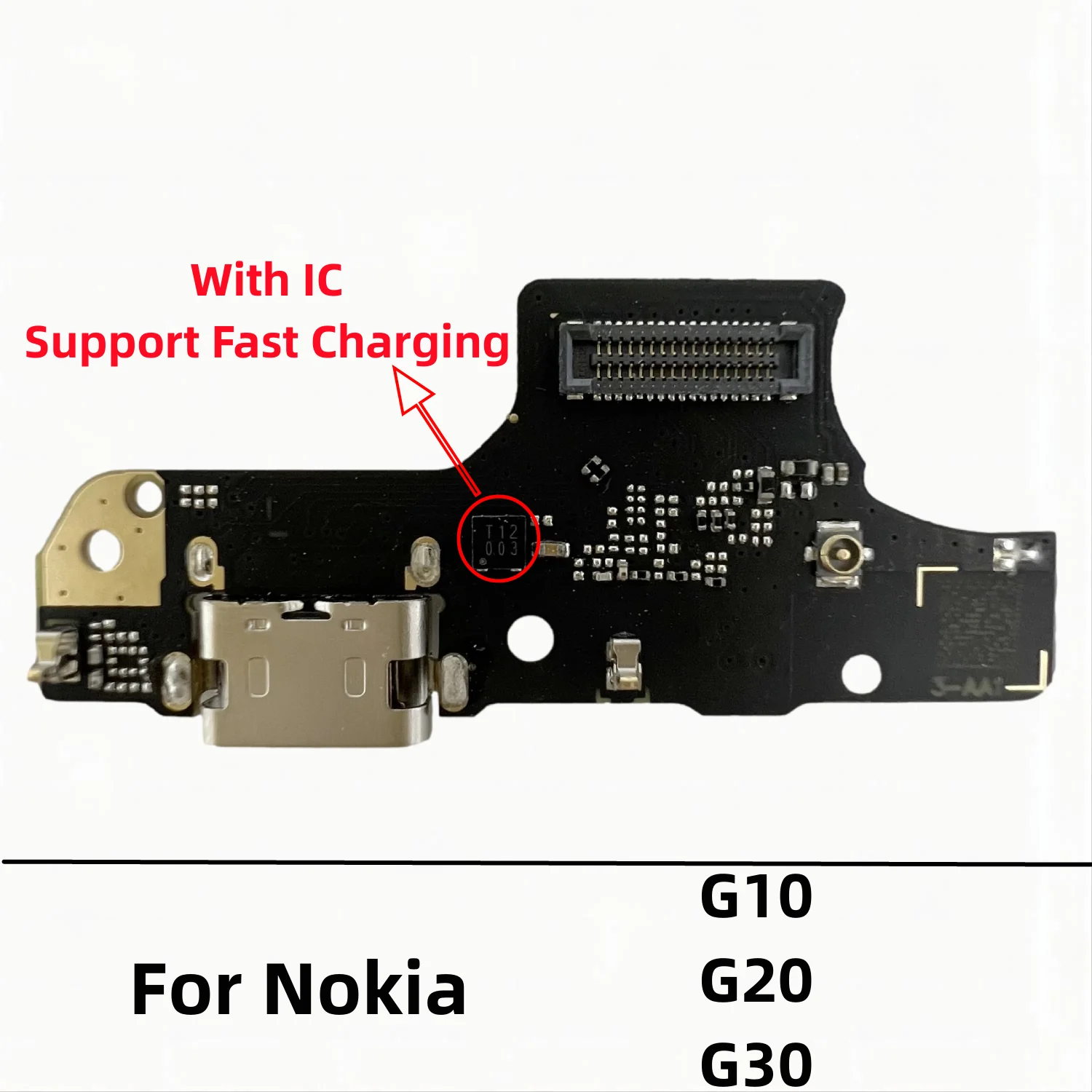 Ładowarka USB Złącze dokujące Płytka Port ładowania Elastyczny kabel Do Nokia G11 G21 G22 G10 G20 G30 G50 G60 C20 C21 Plus C30 X20