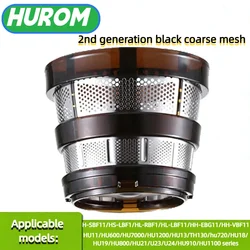 Juicer Filter, Juice Mesh Screen Strainer Filter Big Hole for Hurom HH-SBF11 HU-19SGM Parts Juices Filters Basket