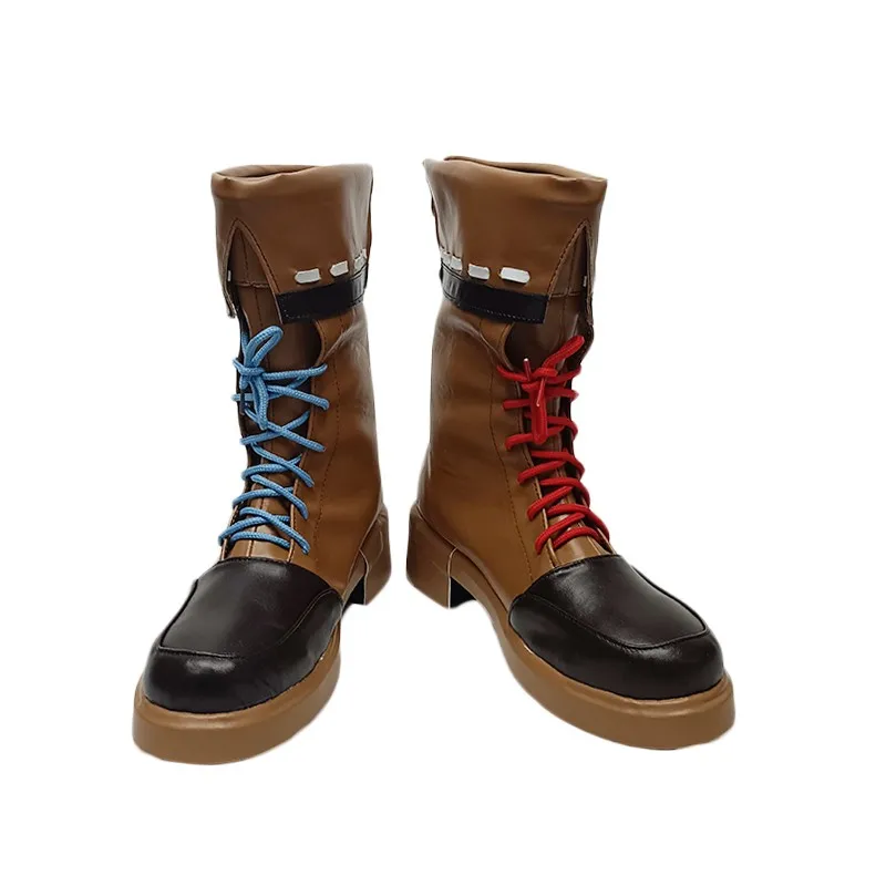 소녀 FNC 코스프레 신발, 할로윈 카니발 부츠, 코스프레 소품, PU 가죽 신발, 맞춤 제작