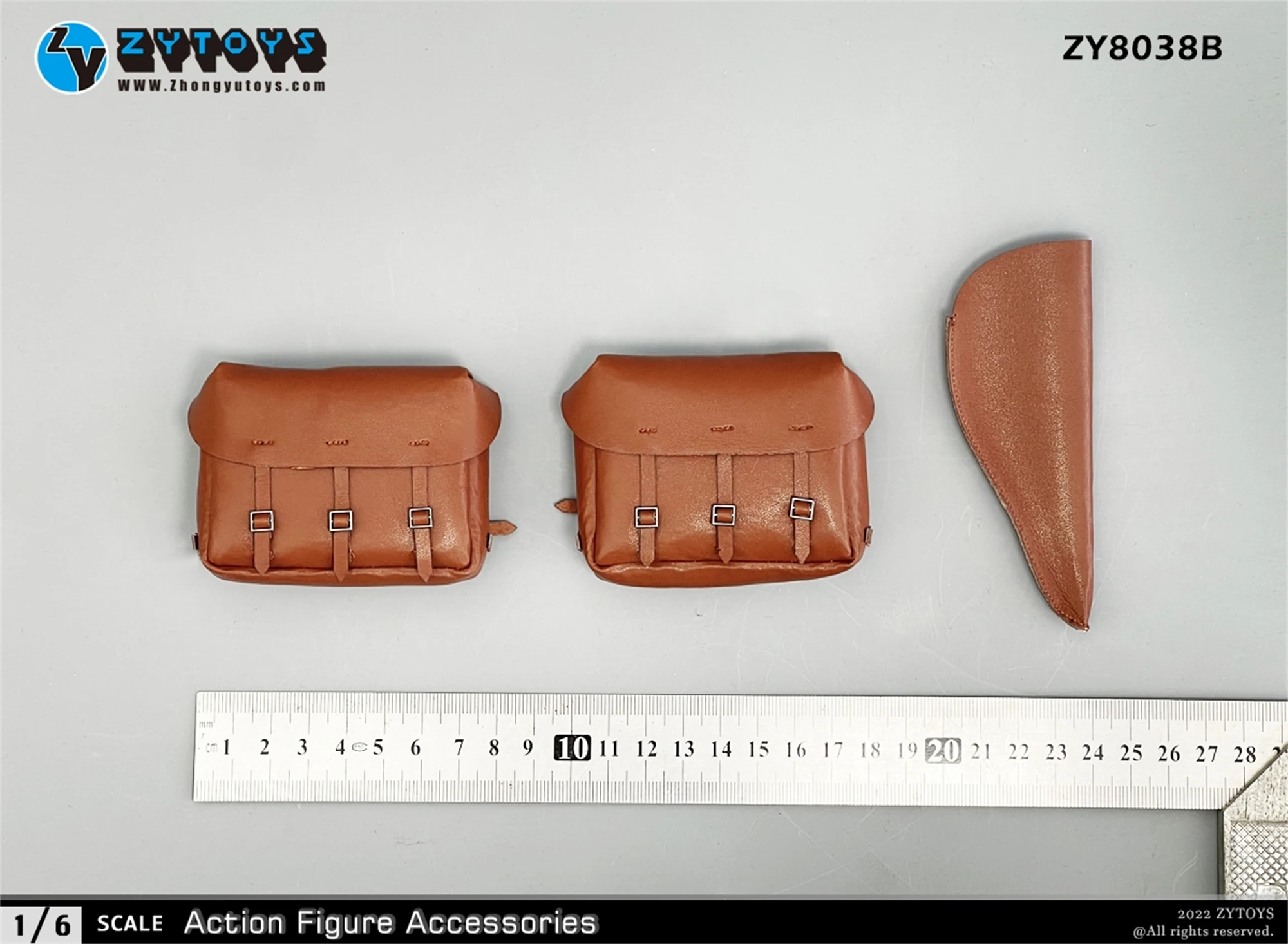 ZYTOYS 1/6 ZY8038B US Army รถจักรยานยนต์ชุดกล่องเครื่องมือ Satchel Haversack รุ่น DIY 12 ''หุ่นฟิกเกอร์ทหารฉาก