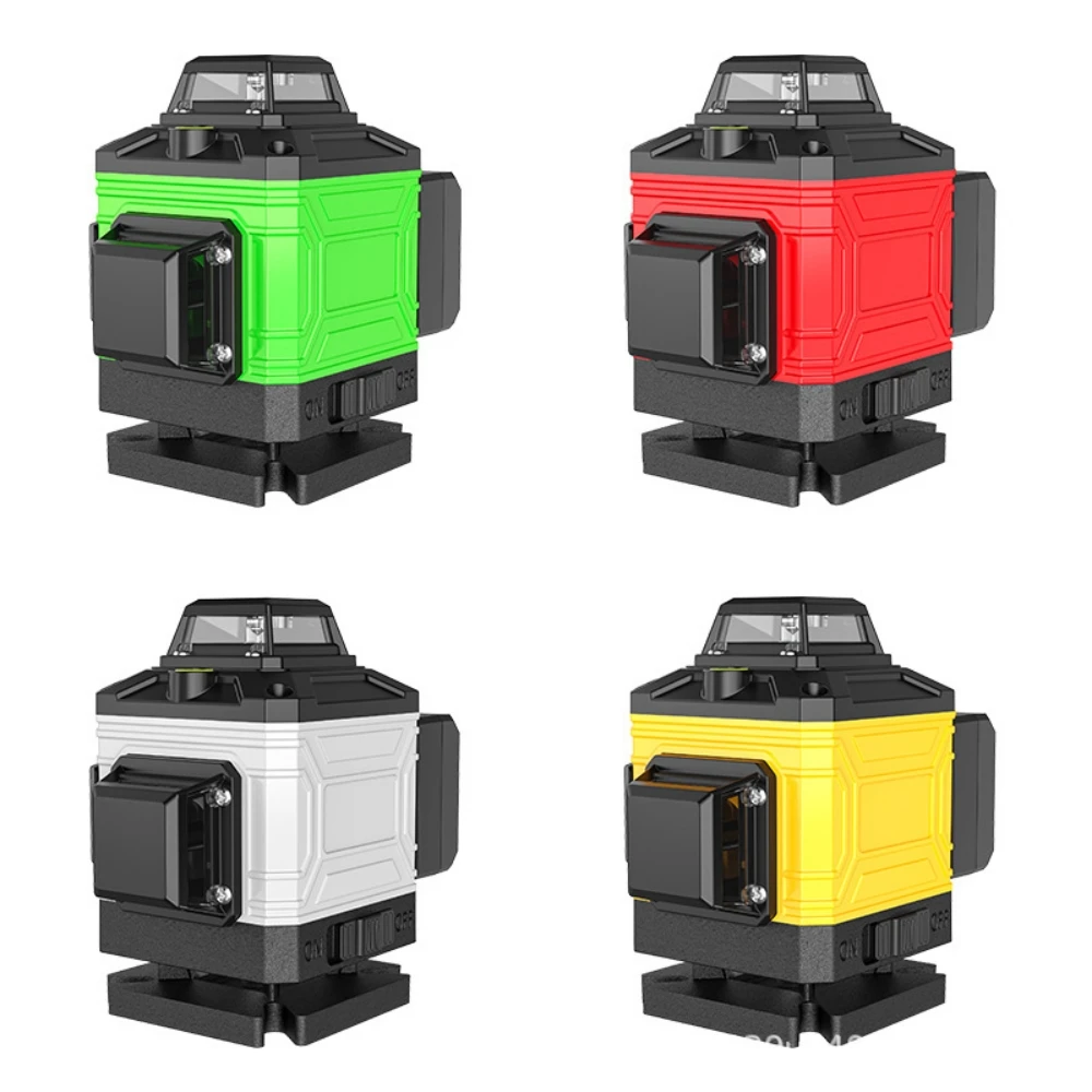 12-Line Laser Level Leveler High-Precision Strong Light 16 Wall Stickers Infrared Automatic Leveling 8-Line Line Caster 레이저 레벨기