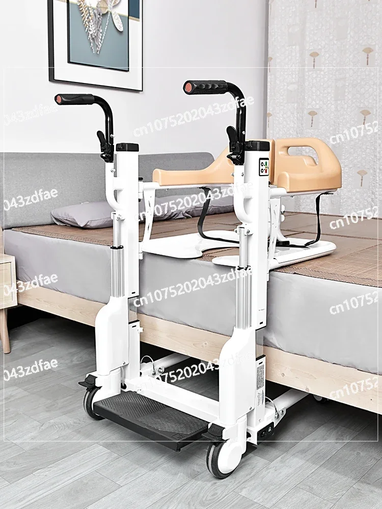 Paralytic elderly transfer machine multifunctional electric lifting transfer chair for disabled home care, bathing, transfer whe