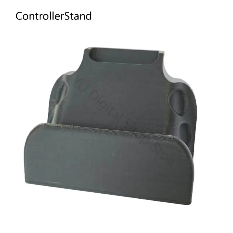96BA Controller-Halterung für Steam Controller 2 mit Frontlippe und Kabelöffnung, PLA+ 3D-gedruckter Game-Controller-Ständer für – Detail 6