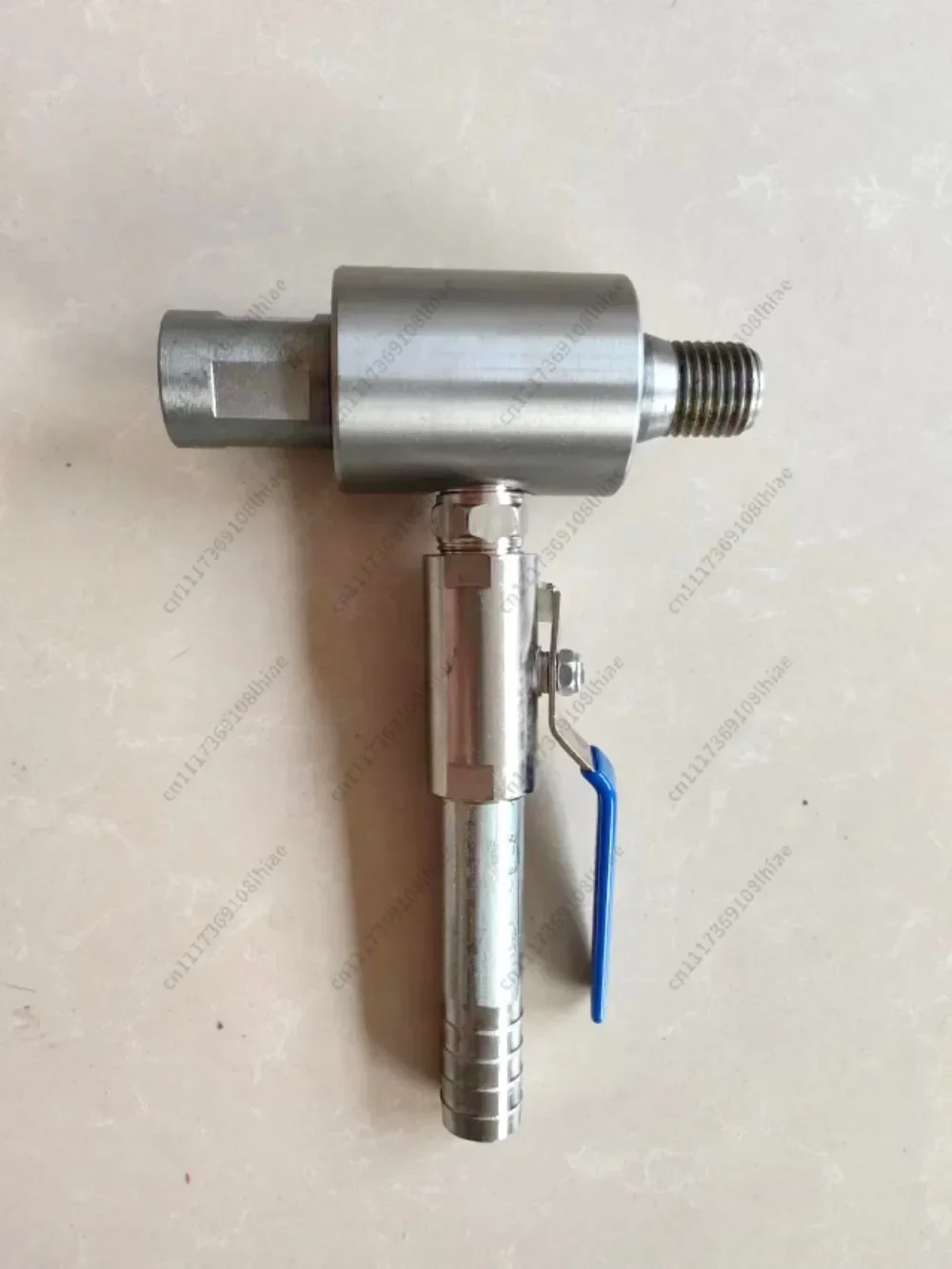Handheld  drill 4 points inlet injector pipe laying machine injector high pressure resistant
