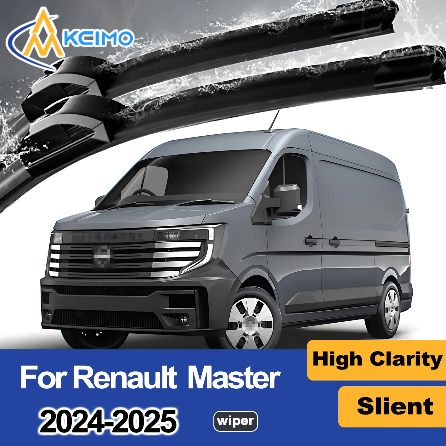

2PCS New Front Windshield Wiper Blade for Renault Master XDD 2024-2025 Nissan Interstar Front Windshield Auto Wipers Blade Acces