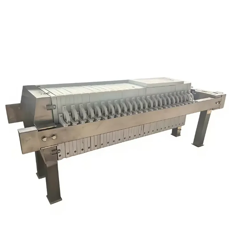 Manual New Polypropylene Filter Press for Chemical Filtration and Dewatering Sunflower Oil Filtration Machine